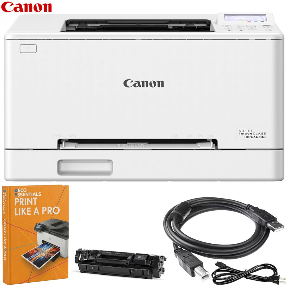 Canon Color imageCLASS Wireless Laser Single-Function Printer Bundle