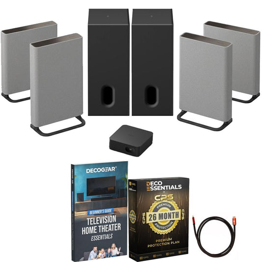 Sony  BRAVIA Theater Quad w/ 16 total speakers + 2x SA-SW8 Subwoofer + Warranty Pack