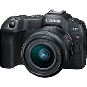 Canon EOS R8 Mirrorless Camera with 2 Lens Kit 24-50mm + 75-300mm Premier Bundle