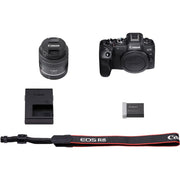 Canon EOS R8 Mirrorless Camera with 2 Lens Kit 24-50mm + 75-300mm Premier Bundle