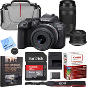Canon EOS R10 Mirrorless Camera with 2 Lens Kit 18-45mm + 75-300mm Premier Bundle