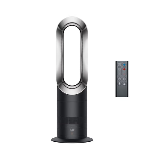Dyson Hot+Cool Jet Focus fan heater AM09 (Satin Black/Nickel), Large - Refurbished