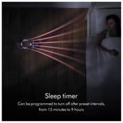 Dyson Hot+Cool Jet Focus fan heater AM09 (Satin Black/Nickel), Large - Refurbished