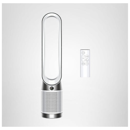Dyson TP11 Purifier Cool PC1, HEPA Air Purifier Tower Fan, White - Refurbished