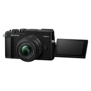 OM SYSTEM PEN Mirrorless Camera with 14-42mm III Lens (Black)