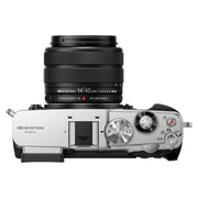 OM SYSTEM PEN Mirrorless Camera with 14-42mm III Lens (Silver)