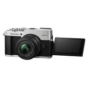 OM SYSTEM PEN Mirrorless Camera with 14-42mm III Lens (Silver)