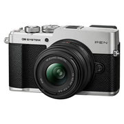 OM SYSTEM PEN Mirrorless Camera with 14-42mm III Lens (Silver)