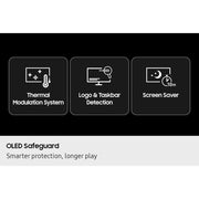 Samsung 27" Odyssey OLED G6 G61SH QHD 240Hz Gaming Monitor, Black (LS27HG612SNXZA)