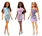 Barbie Glittery Fashion Doll - Assorted
