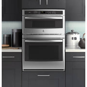 GE Profile 30-inch, 5 cu. ft. Built-in Combination Wall Oven with Convection PT9800SHSS