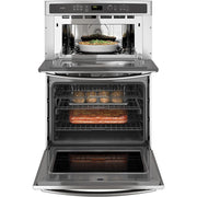 GE Profile 30-inch, 5 cu. ft. Built-in Combination Wall Oven with Convection PT9800SHSS