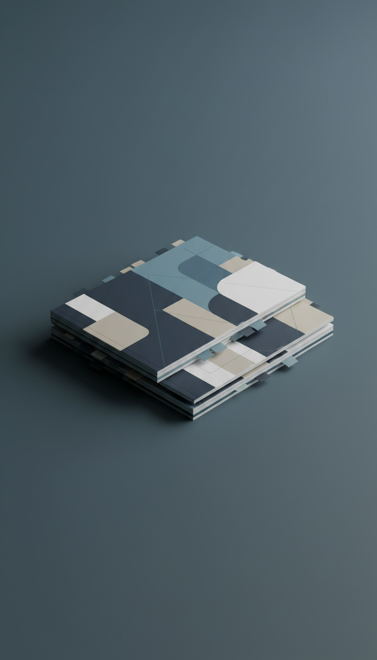 Modular consulting package presentation folder