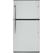 GE 33-inch, 21.2 cu. ft. Top Freezer Refrigerator with Ice Maker GIE21GSHSS