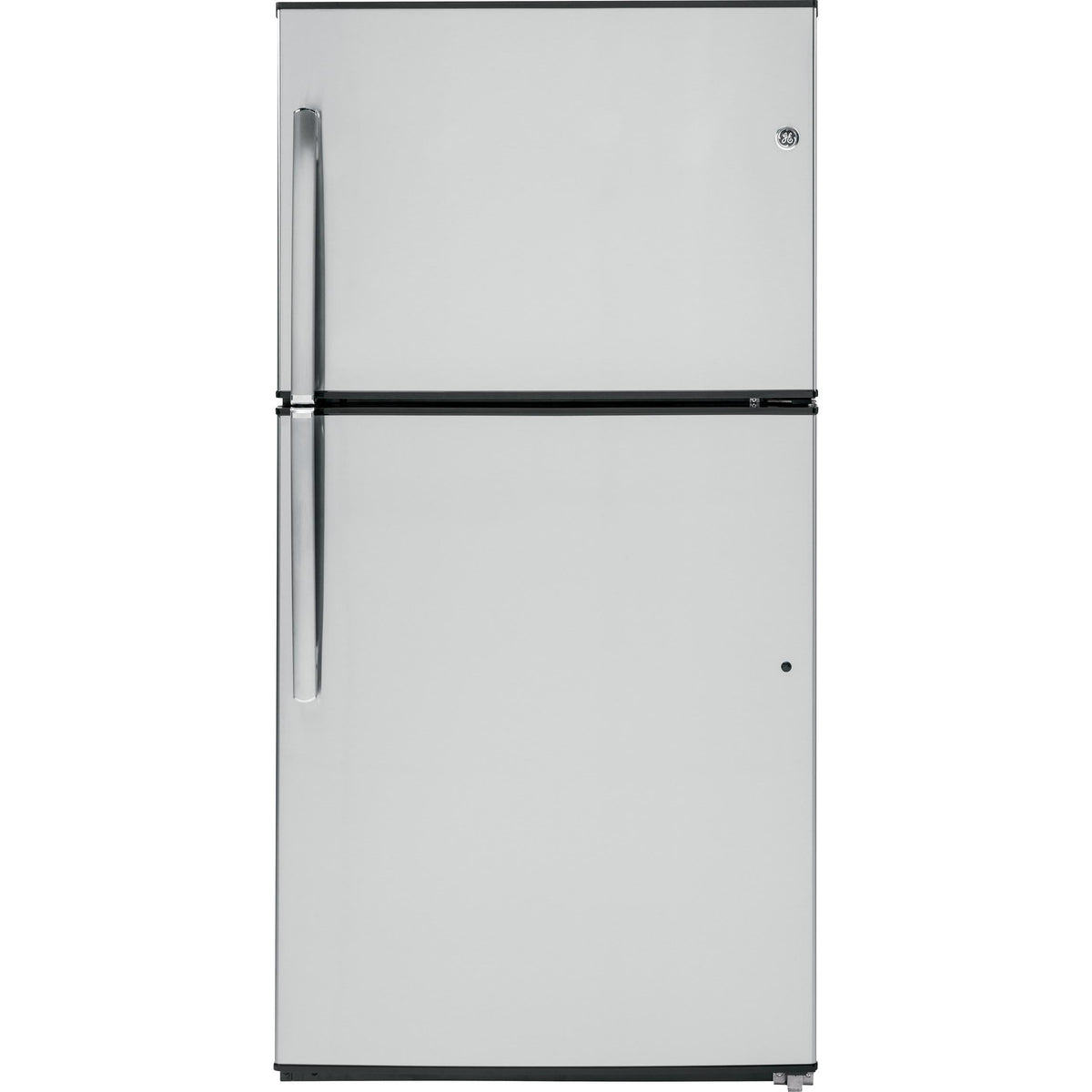 GE 33-inch, 21.2 cu. ft. Top Freezer Refrigerator with Ice Maker GIE21GSHSS
