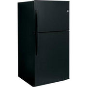 GE 33-inch, 21.2 cu. ft. Top Freezer Refrigerator with Ice Maker GIE21GTHBB