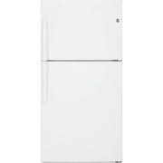 GE 33-inch, 21.2 cu. ft. Top Freezer Refrigerator with Ice Maker GIE21GTHWW