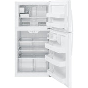 GE 33-inch, 21.2 cu. ft. Top Freezer Refrigerator with Ice Maker GIE21GTHWW