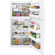 GE 33-inch, 21.2 cu. ft. Top Freezer Refrigerator with Ice Maker GIE21GTHWW