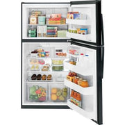 GE 33-inch, 21.2 cu. ft. Top Freezer Refrigerator GTE21GTHBB