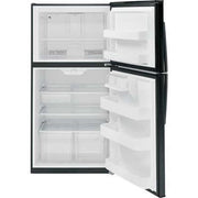 GE 33-inch, 21.2 cu. ft. Top Freezer Refrigerator GTE21GTHBB