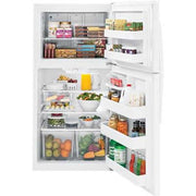 GE 33-inch, 21.2 cu. ft. Top Freezer Refrigerator GTE21GTHWW
