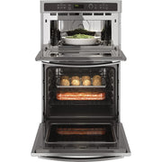 GE 27-inch, 4.3 cu. ft. Built-in Combination Wall Oven JK3800SHSS