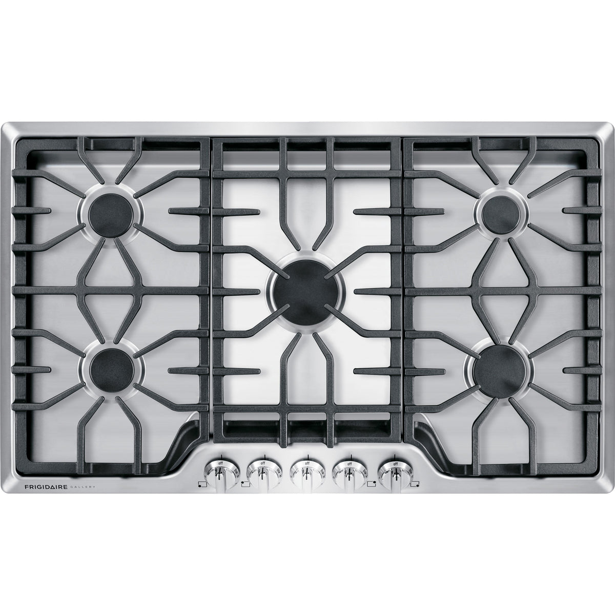Frigidaire Gallery 36-inch Built-In Gas Cooktop FGGC3645QS
