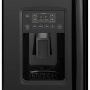 GE 36-inch, 21.9 cu. ft. Counter-Depth Side-by-Side Refrigerator with Ice and Water GZS22DGJBB