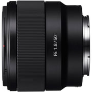 Sony FE 50mm F1.8 Full-frame Prime E-Mount Lens + 64GB Ultimate Kit