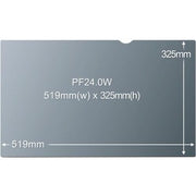 3M Privacy Filter for 24" Widescreen Monitor (16:10) (PF240W1B)