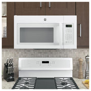 GE 30-inch, 1.6 cu. ft. Over-the-Range Microwave Oven JNM3163DJWW