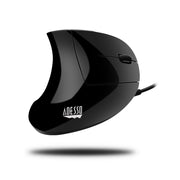 Adesso iMouse E1 Vertical Ergonomic Illuminated Mouse - Black