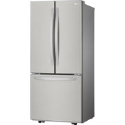LG 30-inch, 21 cu.ft. Freestanding French 3-Door Refrigerator with Smart Cooling® System LFCS22520S