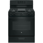 GE 30-inch Freestanding Gas Range JGBS66DEKBB