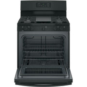 GE 30-inch Freestanding Gas Range JGBS66DEKBB
