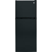 GE 24-inch, 11.6 cu. ft. Top Freezer Refrigerator GPE12FGKBB