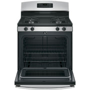 GE 30-inch Freestanding Gas Range JGB635REKSS