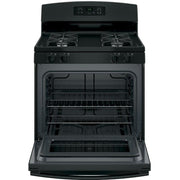 GE 30-inch Freestanding Gas Range JGBS60DEKBB