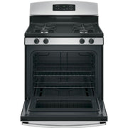 GE 30-inch Freestanding Gas Range JGBS60REKSS