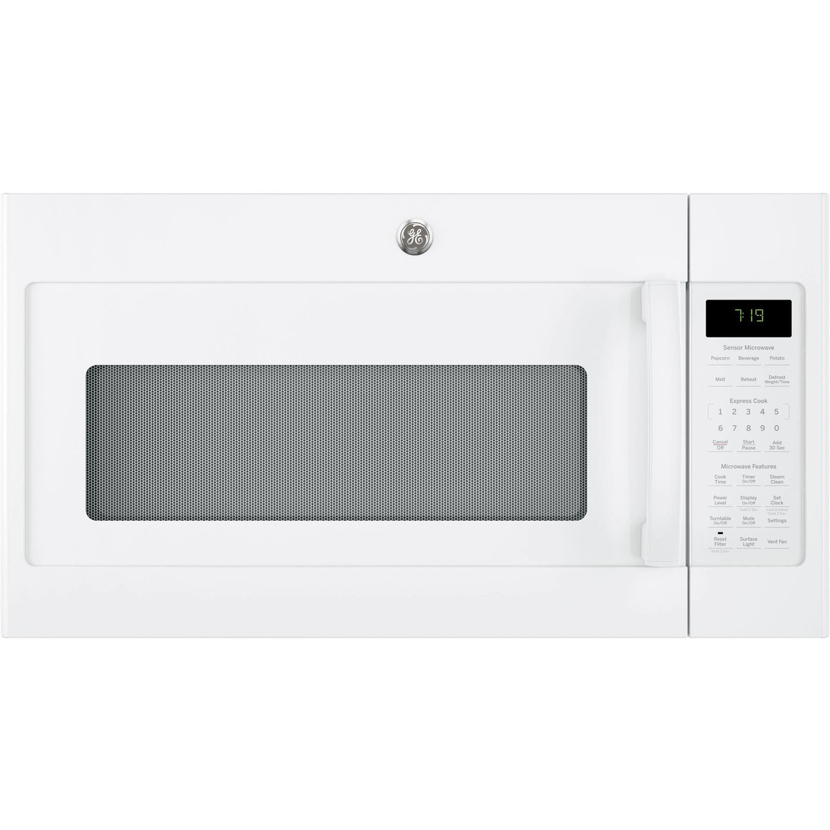 GE 30-inch, 1.9 cu. ft. Over-the-Range Microwave Oven JVM7195DKWW