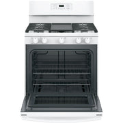 GE 30-inch Freestanding Gas Range JGBS66DEKWW
