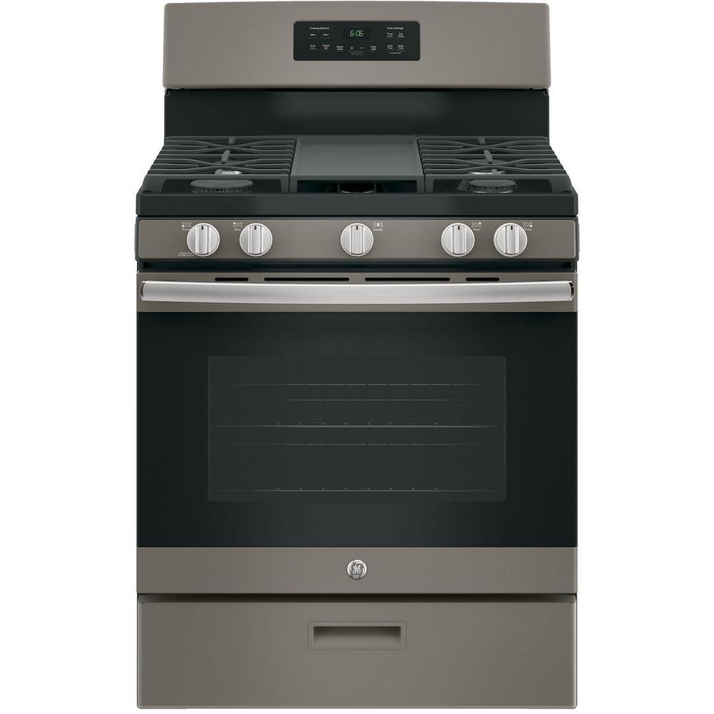 GE 30-inch Freestanding Gas Range JGBS66EEKES