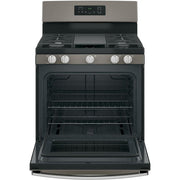 GE 30-inch Freestanding Gas Range JGBS66EEKES