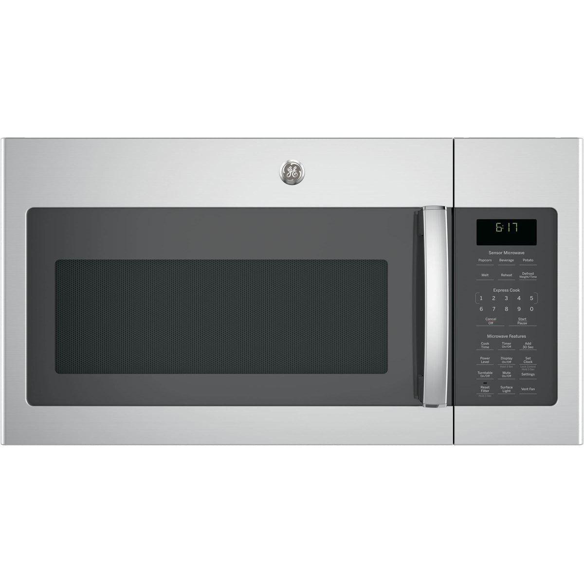 GE 30-inch, 1.7 cu. ft. Over-the-Range Microwave Oven JVM6175SKSS