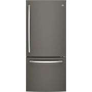GE 30-inch, 20.9 cu. ft. Bottom Freezer Refrigerator GDE21EMKES