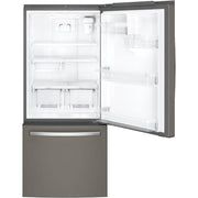GE 30-inch, 20.9 cu. ft. Bottom Freezer Refrigerator GDE21EMKES