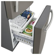 GE 30-inch, 20.9 cu. ft. Bottom Freezer Refrigerator GDE21EMKES