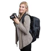 Deco Photo Camera/Drone Sling Backpack for Cameras & Accessories Fits 15-inch Laptops