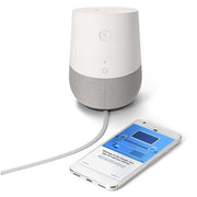 Google Home Smart Speaker with Google Assistant, White/Slate (GA3A00417A14)